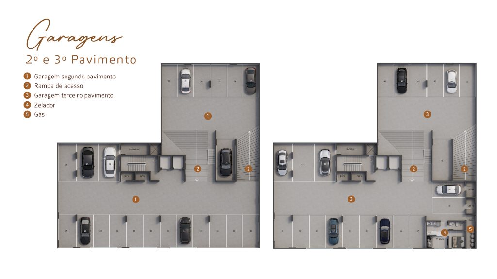 2° e 3° Pavimentos